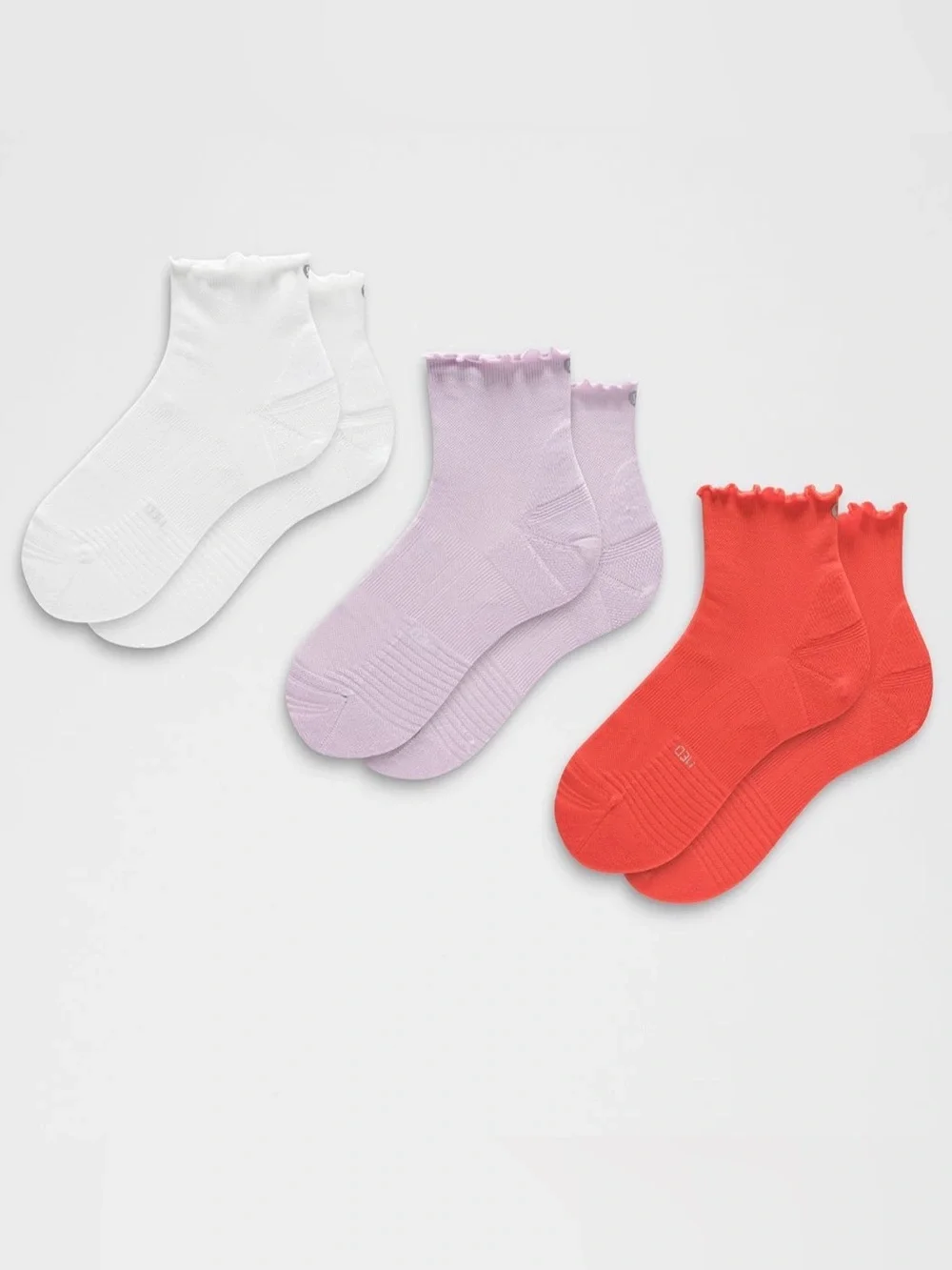 Lululemon Power Stride Socks 3 Pack
